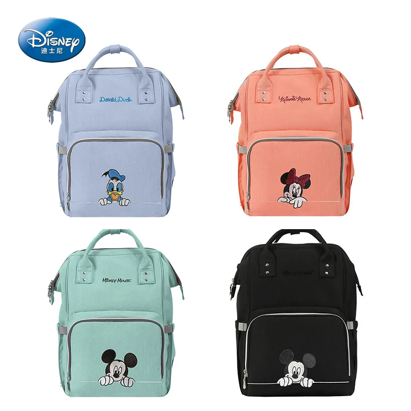 

Disney Baby Diaper Bags For Mummy Maternity Baby Care Bag For Stroller Nappy Bag Organizer Multi-function Waterproof Outdoor