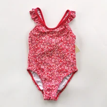 Chumhey/купальный костюм для маленьких девочек от 6 до 24 месяцев, летний купальный костюм Bebe, цельный купальный костюм для младенцев, плавательный костюм, костюм для купания с лебедем