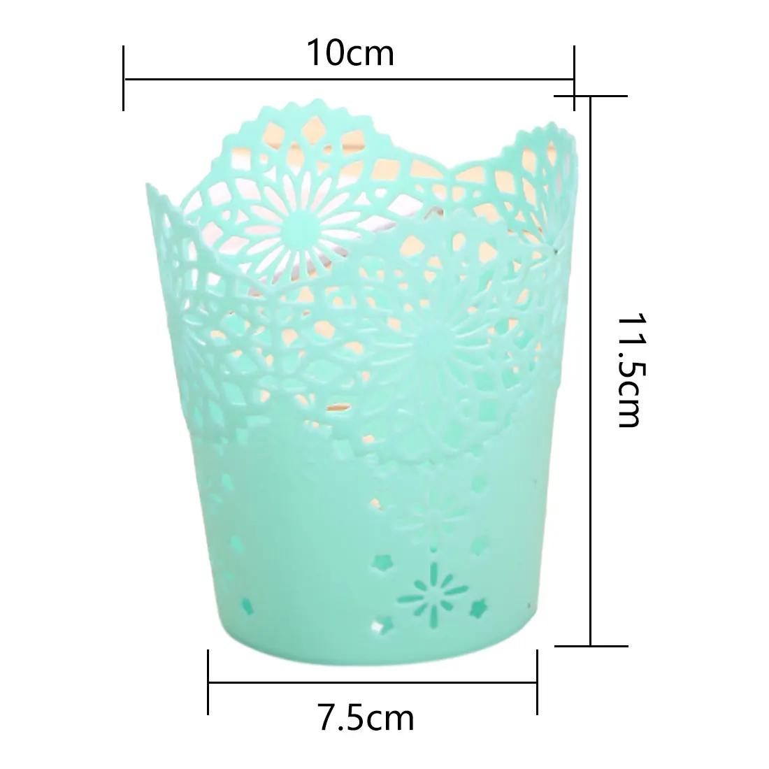 Multifunctional creative Makeup Brush Holder Rubbish Storage Desktop Ornament Crafts Storage Basket makeup organizer storage box