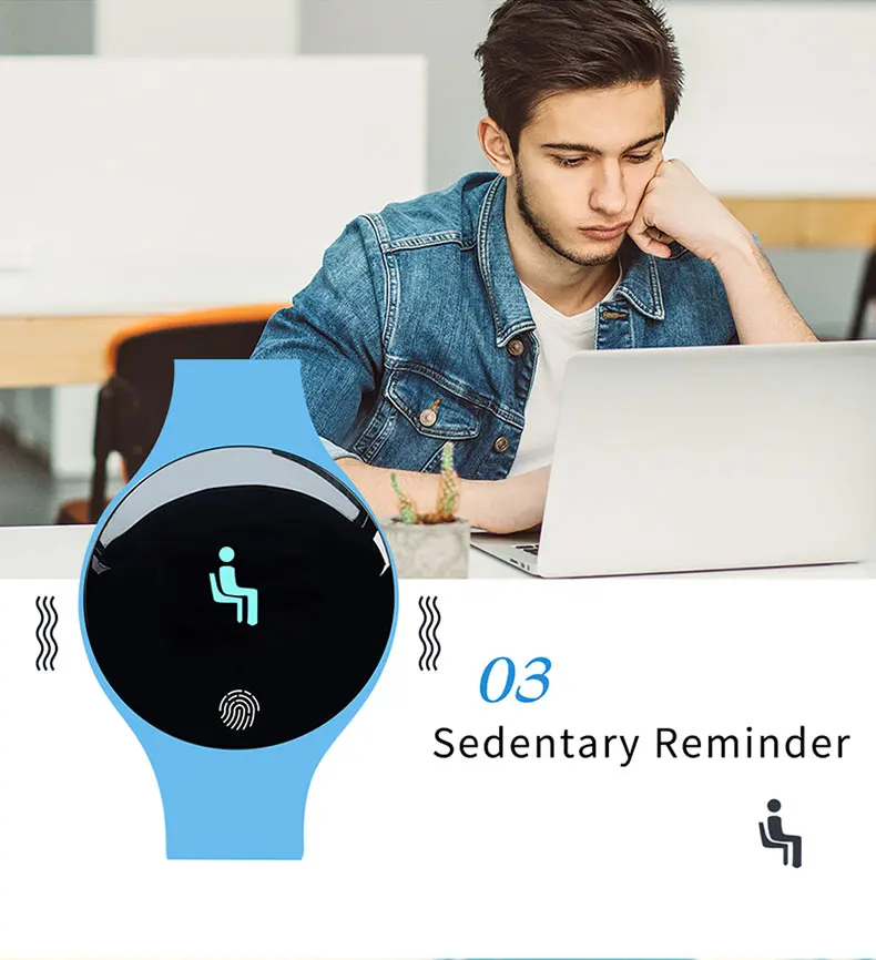 Sanda bluetooth relógio inteligente para ios android