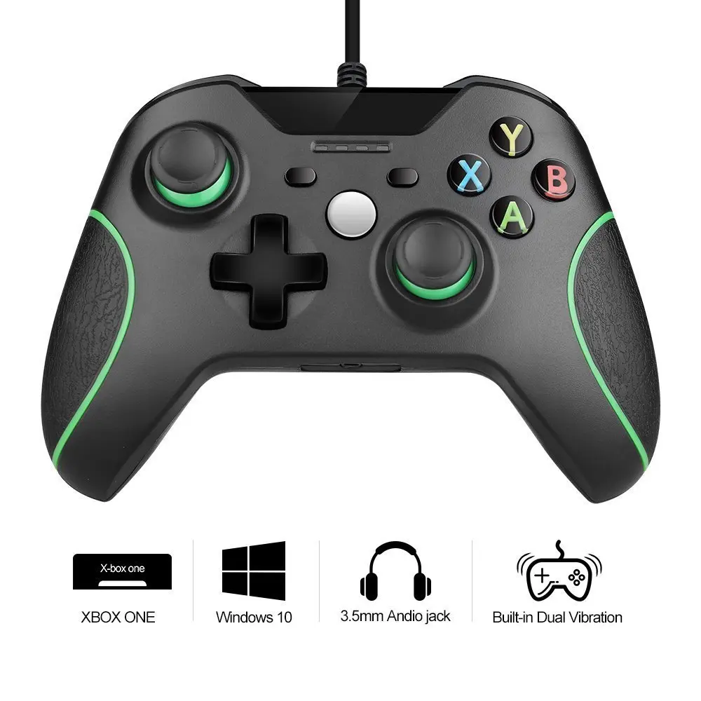 Проводной контроллер для xbox one пульта геймпад Slim PC Windows Mando джойстик|Геймпады| |