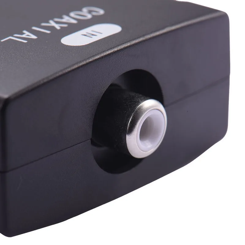 Коаксиальный преобразователь сигнала Toslink SPDIF для DVD с американской вилкой|Кабели