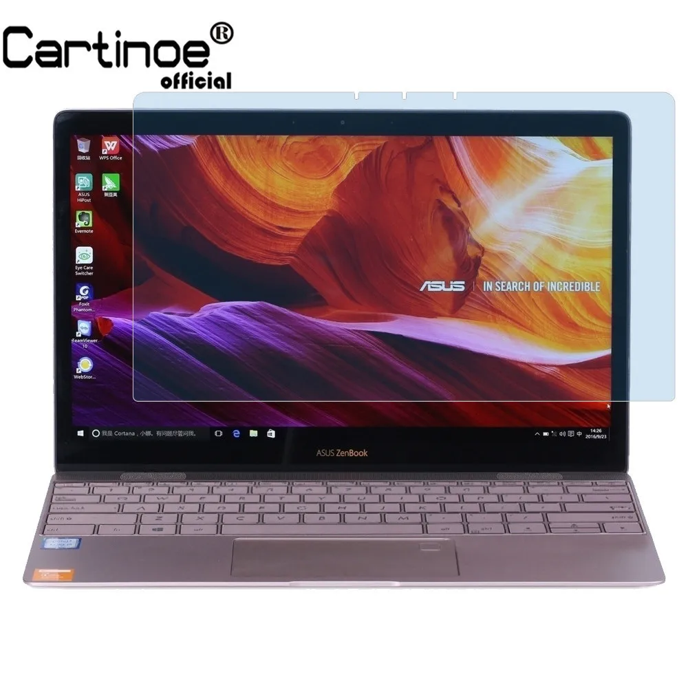 Cartinoe Экран протектор для Asus Zenbook 3 Ux390ua 12 5 &quotУльтрапортативный ноутбук анти