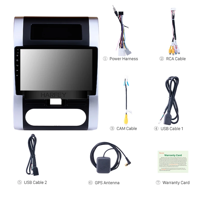 Discount Harfey 2din Android 8. 10.1" Radio For 2008-2012 NISSAN X-TRAIL Dongfeng MX6 Car multimedia player GPS Nav Auto Stereo SWC 3