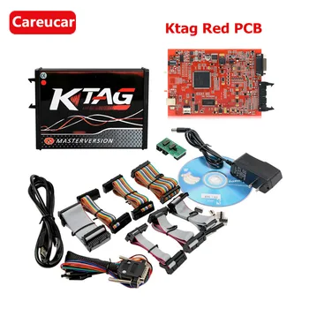 

V2.23 KTAG ECU EU Online Version Firmware V7.020 K-TAG ECU Master with Red PCB No Tokens Limitation
