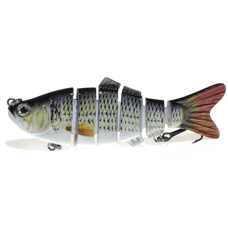 Big Mouth Billy Bass Saltwater Lead Fish Jigbait Fishing Lures 10cm 17g Deep Diving Crankbait Trophy Wave Bass fishing lure bait