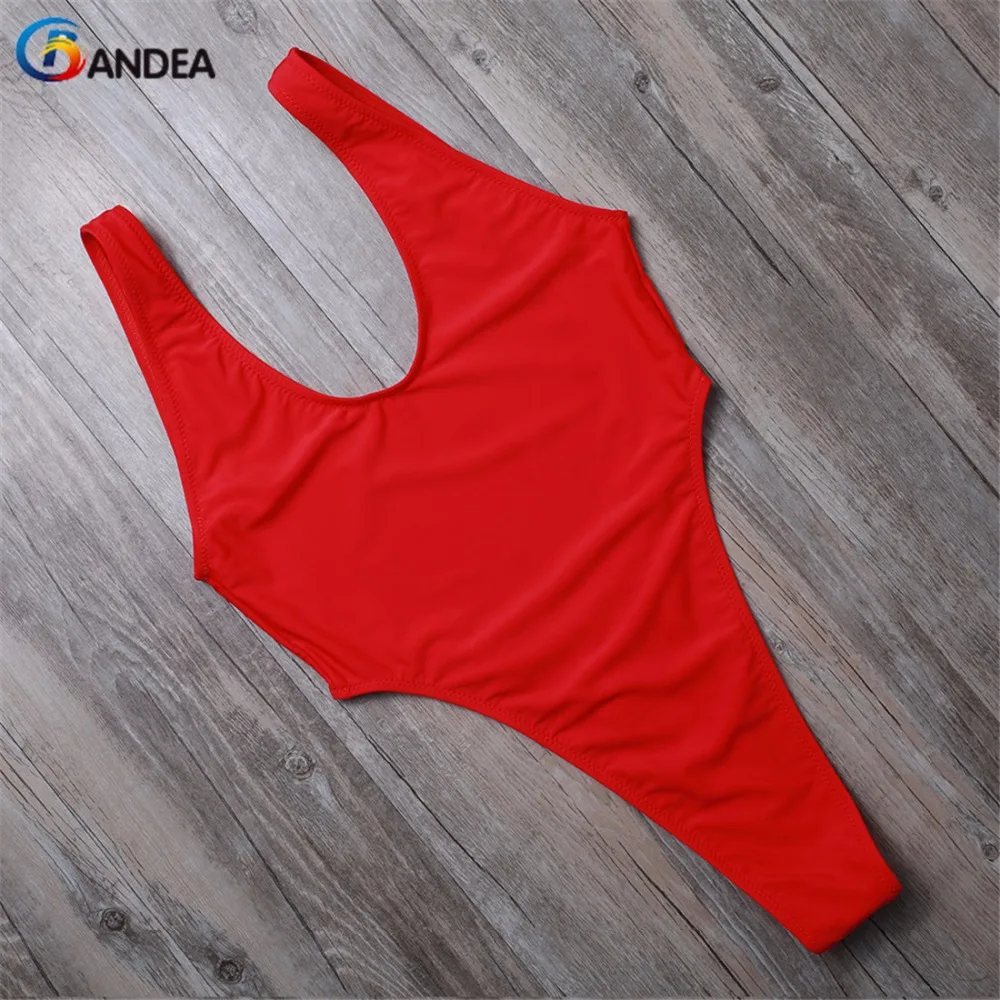 BANDEA new sexy bikini brand swimsuit women bikini high cut bathing suit  one pieces swimwear solid monokini plus size  HA959