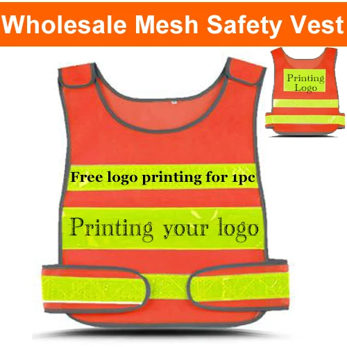 Black Security Reflective Vest