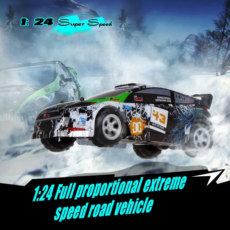 

Free Shipping Original A989 1:24 Remote Control rc Car Mini racing Car Toys for Children 2.4GHz children's toy vs YO-J008