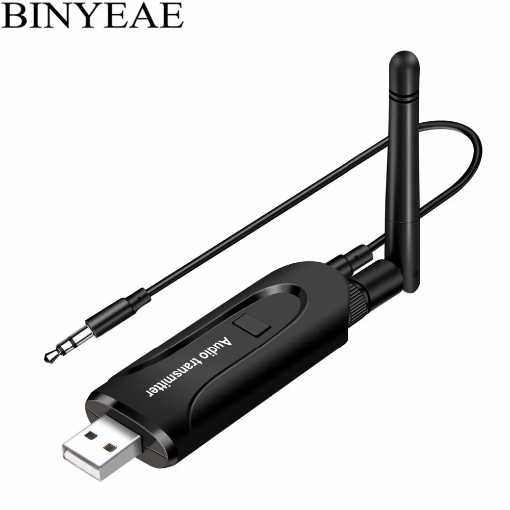 Bluetooth 4 1 Aux 3 5 мм USB музыкальный передатчик беспроводной usb аудиоадаптер с антенной