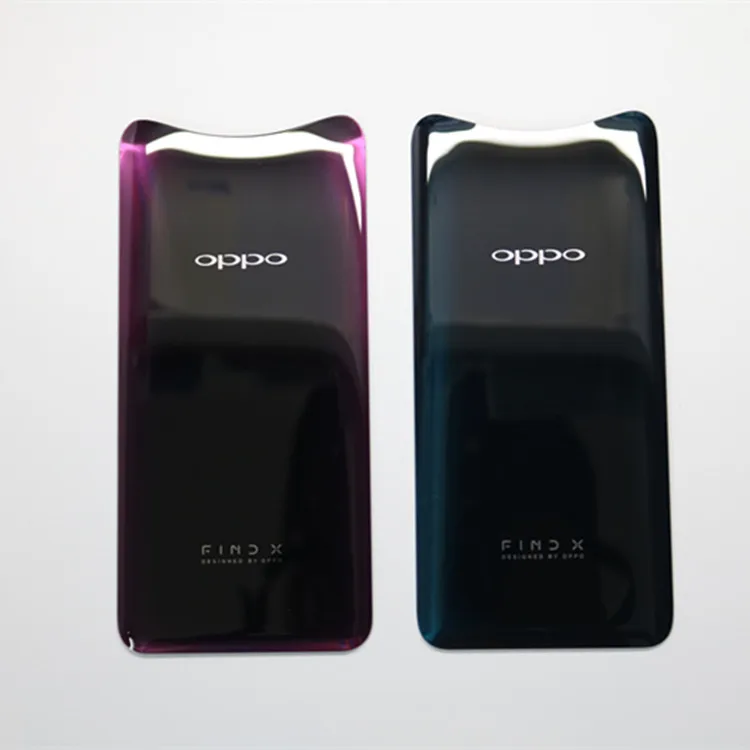 Батарейный чехол для задней крышки корпуса для OPPO Find X с логотипом оригинальная сборка стеклянная задняя оболочка для OPPO Find X