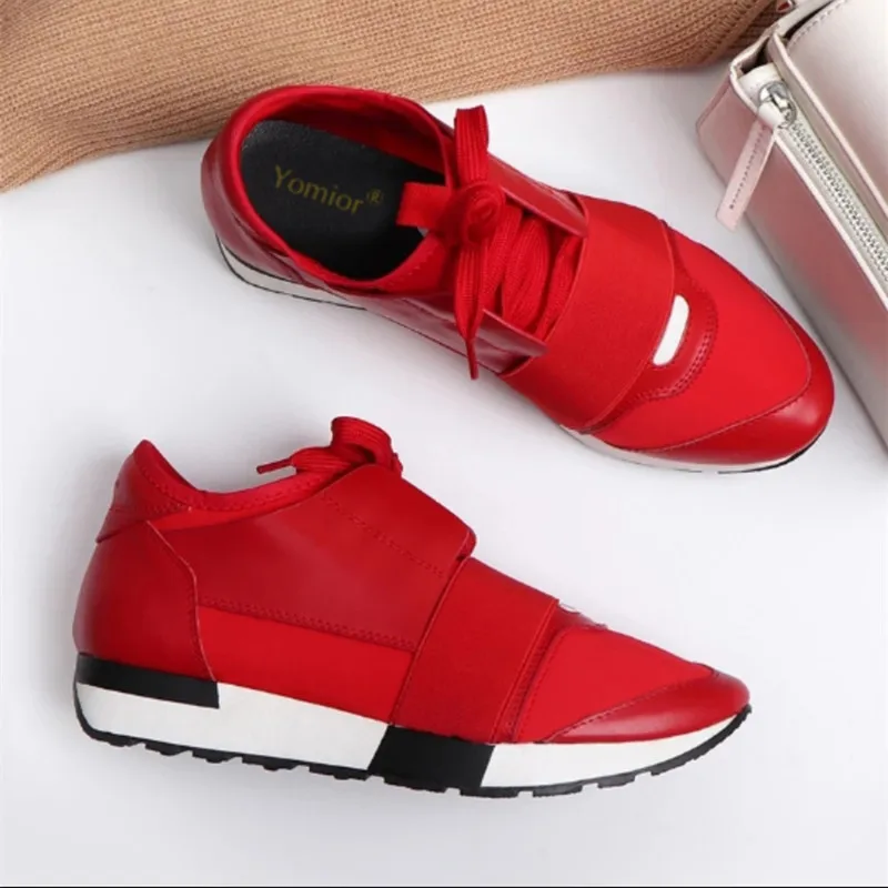 

Yomior New 2019 Handmade Men Casual Shoes Breathable Luxury Brand High Quality Unisex Sneakers Fashion Genuine Leather Loafers