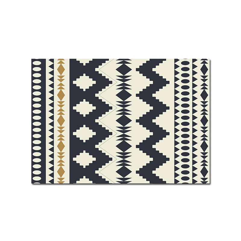 Современный ковер для гостиной, журнальный столик, одеяло Геометрическая в нордическом стиле, прикроватное одеяло для спальни