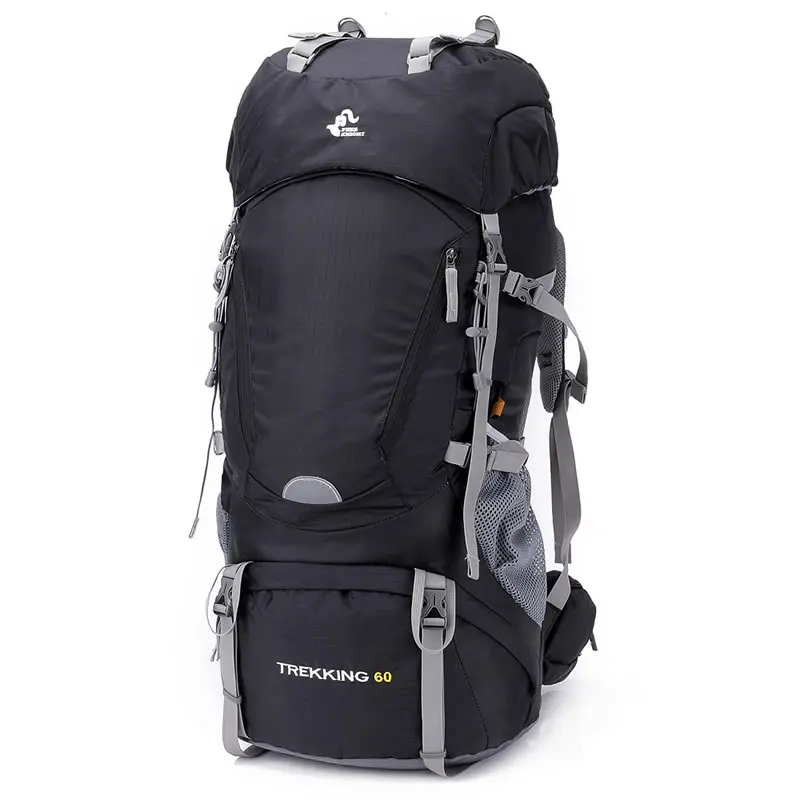 Água ao ar Bolsas de Acampamento 60l à Prova Cavaleiro Livre Dwaterproof Caminhadas Mochilas Mochila Quadro Interno Esporte Viagem Trekking Escalada 2 interno esporte viagem trekking escalada sacos de acampamento