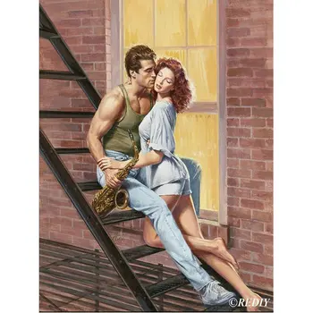 

5D DIY Diamond embroidery beauty full square round Diamond Painting Cross Stitch Couple mosaic Drill Rhinestone Home Decoration