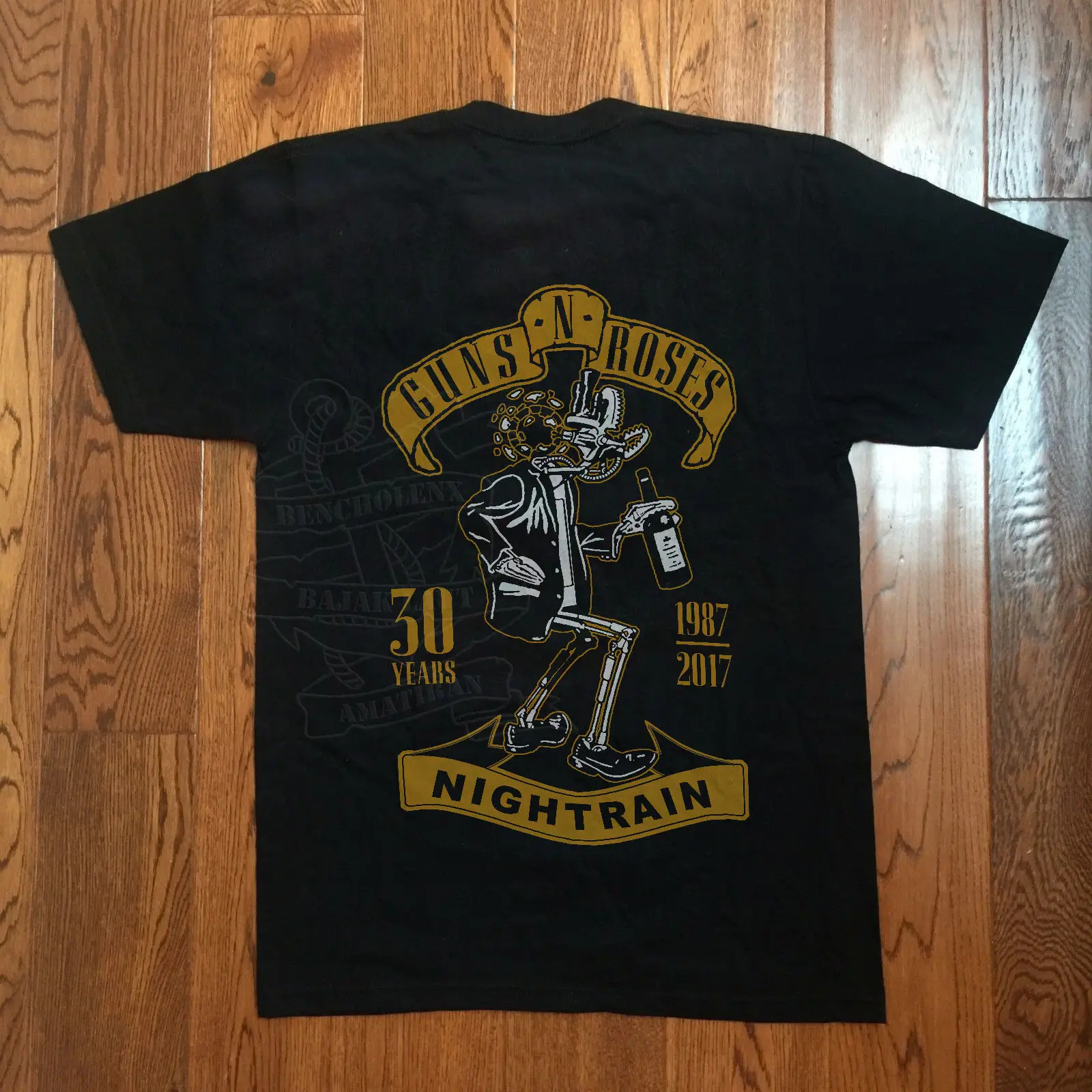 Новая футболка GUNS N ROSES NIGHTRAIN 30 лет 1987- COLECTION GnFnR