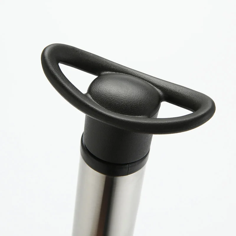 Set Tappo Sottovuoto Per Vino Con Pompa | 2 Tappi In Silicone E Pompetta