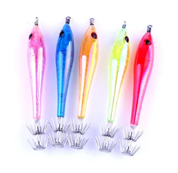 

100pcs Squid Jig Fishing Lures 95mm 6g