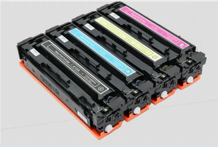 4 шт. новый совместимый 410A/CF410A/CF411A/CF412A/CF413A тонер-картридж для HP LaserJet Pro M452 M452dn M452dw