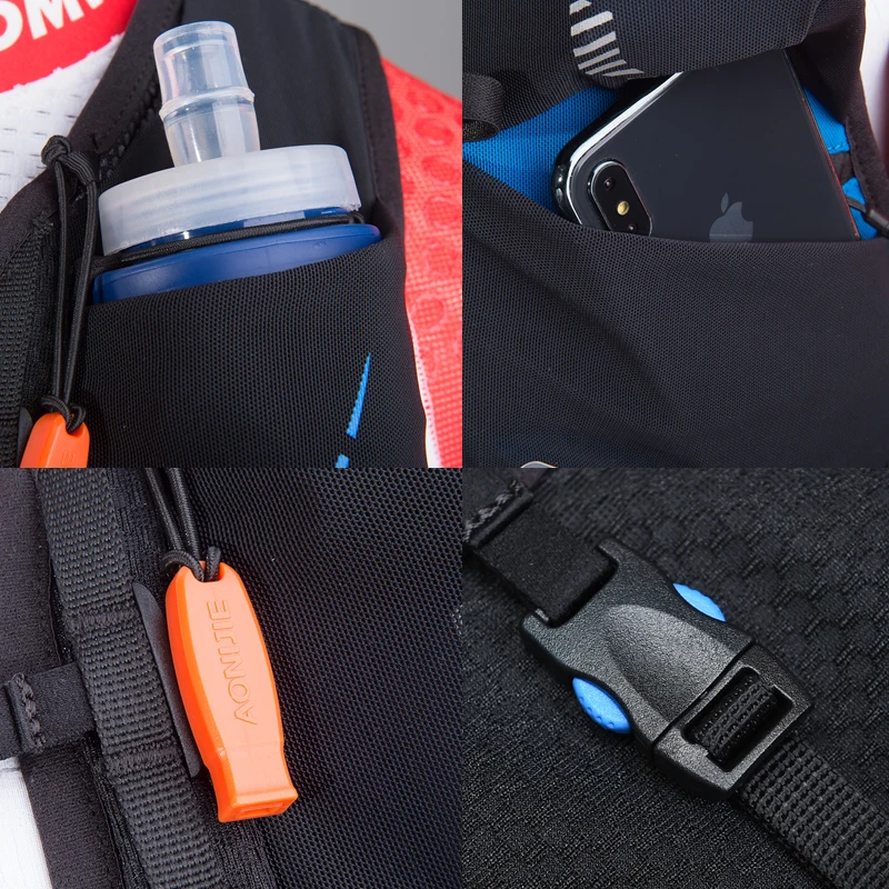 AONIJIE 18L Outdoor Lightweight Hydration Backpack Rucksack Bag Vest for 2L Water Bladder Hiking Camping Running Marathon Race AONIJIE 18L Outdoor Lightweight Hydration Backpack Rucksack Bag Vest for 2L Water Bladder Hiking Camping Running Marathon Race
