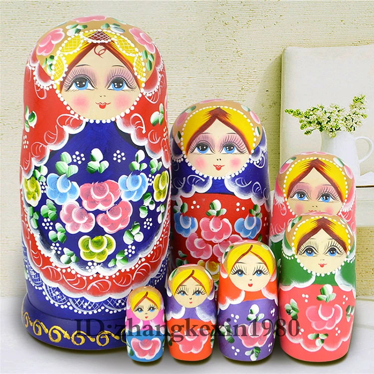 Роспись игрушки-матрешка Роспись игрушки-матрешка
