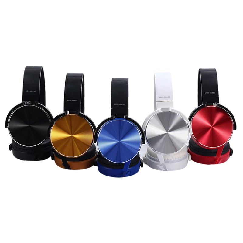 Buy Extra Bass Headphones 3.5mm AUX Gaming Headset Foldable Portable Adjustable