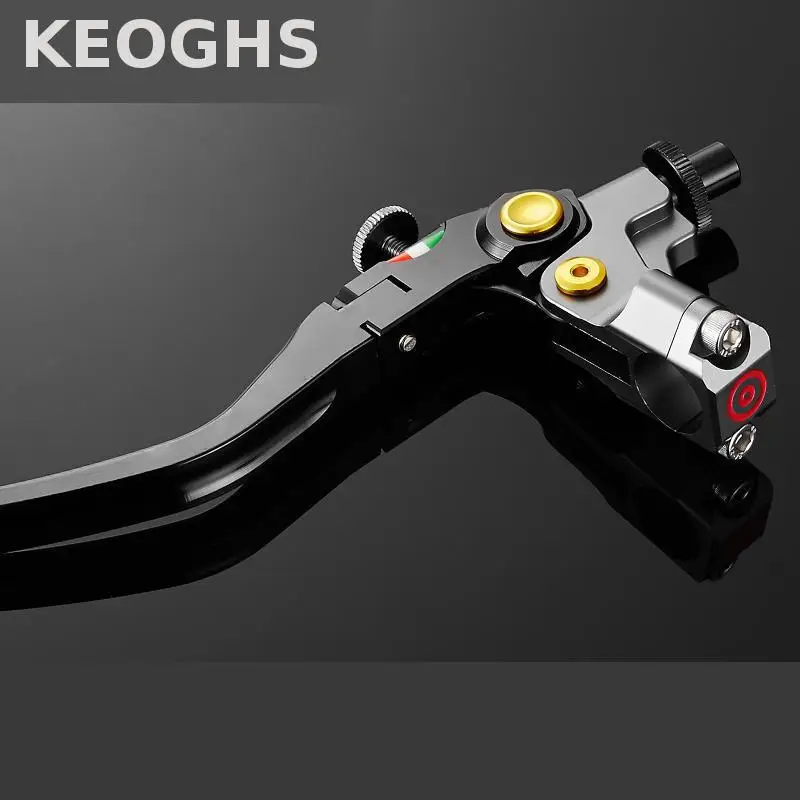 KEOGHS Motorcycle Accessories Left Brake Clutch Lever 22mm Universal Cnc Aluminum For Yamaha Honda Kawasaki Suzuki Ducati цена KEOGHS Motorcycle Accessories Left Brake Clutch Lever 22mm Universal Cnc Aluminum For Yamaha Honda Kawasaki Suzuki Ducati цены онлайн