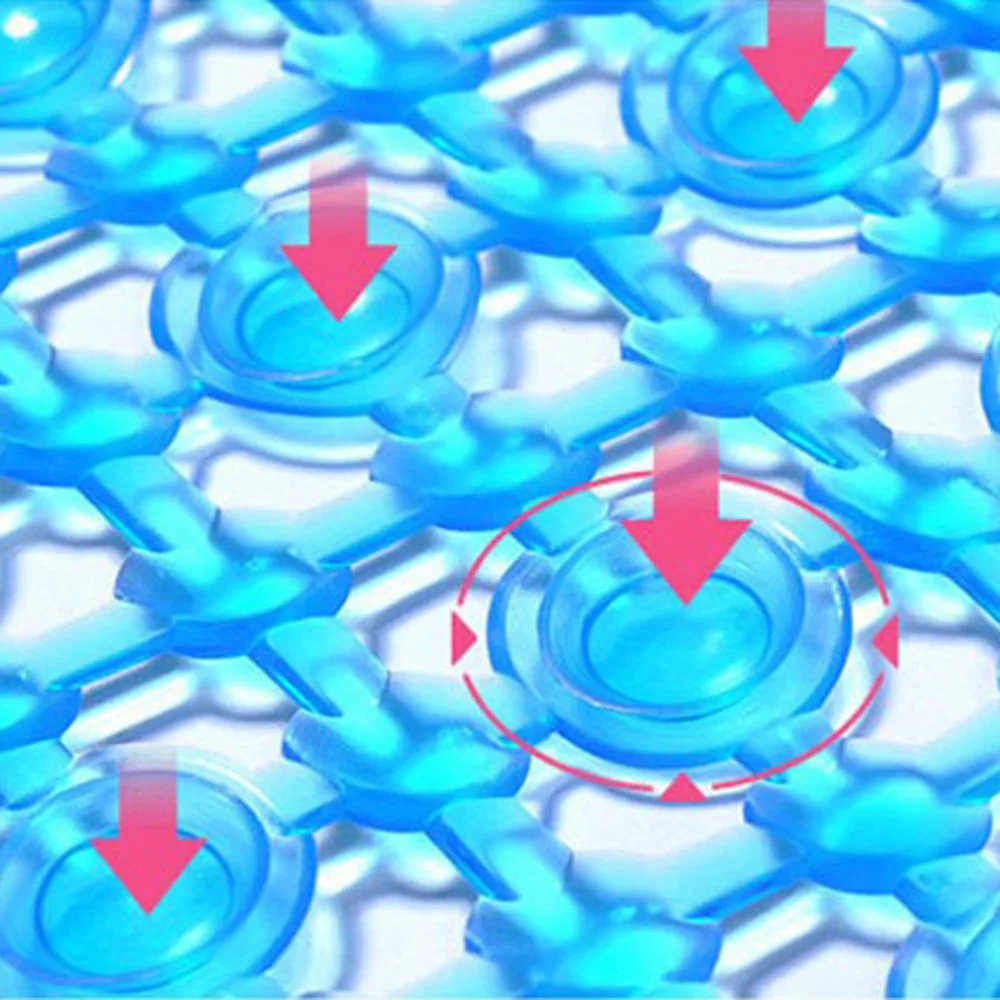Нескользящий коврик для ванной комнаты, ПВХ коврик для ванной, Массажная подушка для ванной