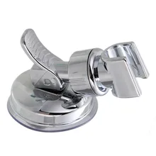 Suporte ajustável para banheiro, suporte de cabeça de chuveiro de ventosa para parede, acessório para banheiro