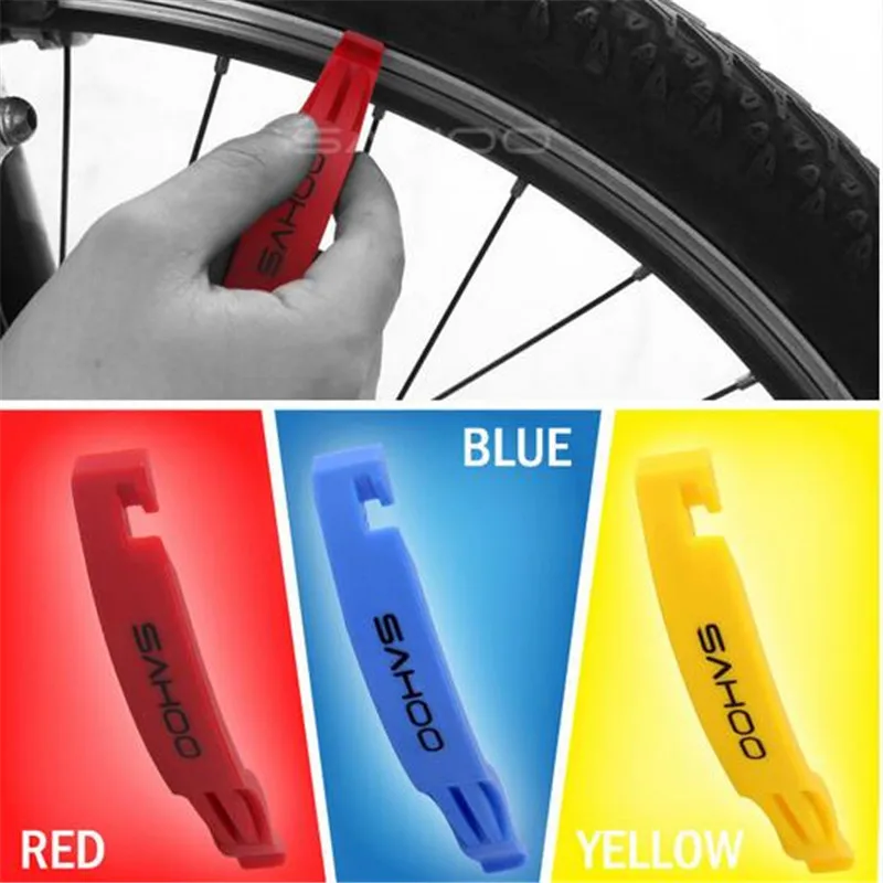 3Pcs/Set SAHOO Bike Cycling Tire Lever Plastic Bicycle Tire Opener Tyre