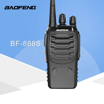 

1 PCS Baofeng BF-888S Walkie Talkie 5W Handheld Pofung UHF 5W 400-470MHz 16CH Two Way Portable CB Radio