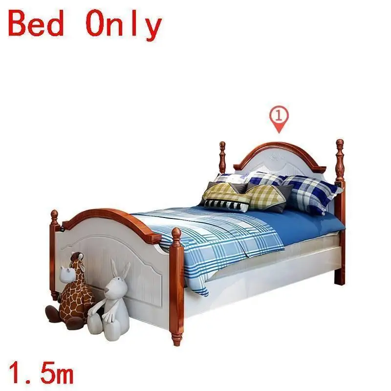 Ranza Kinderbedden Infantiles для малышей, для детской спальни, Muebles Cama Infantil Lit Enfant, деревянная детская мебель, кровать - Цвет: Version H