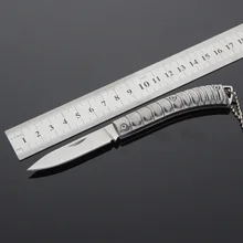 survival knife folding tactical tool pocket knife credit card mini knives rescue hand tools keychain small Wallet camping knives