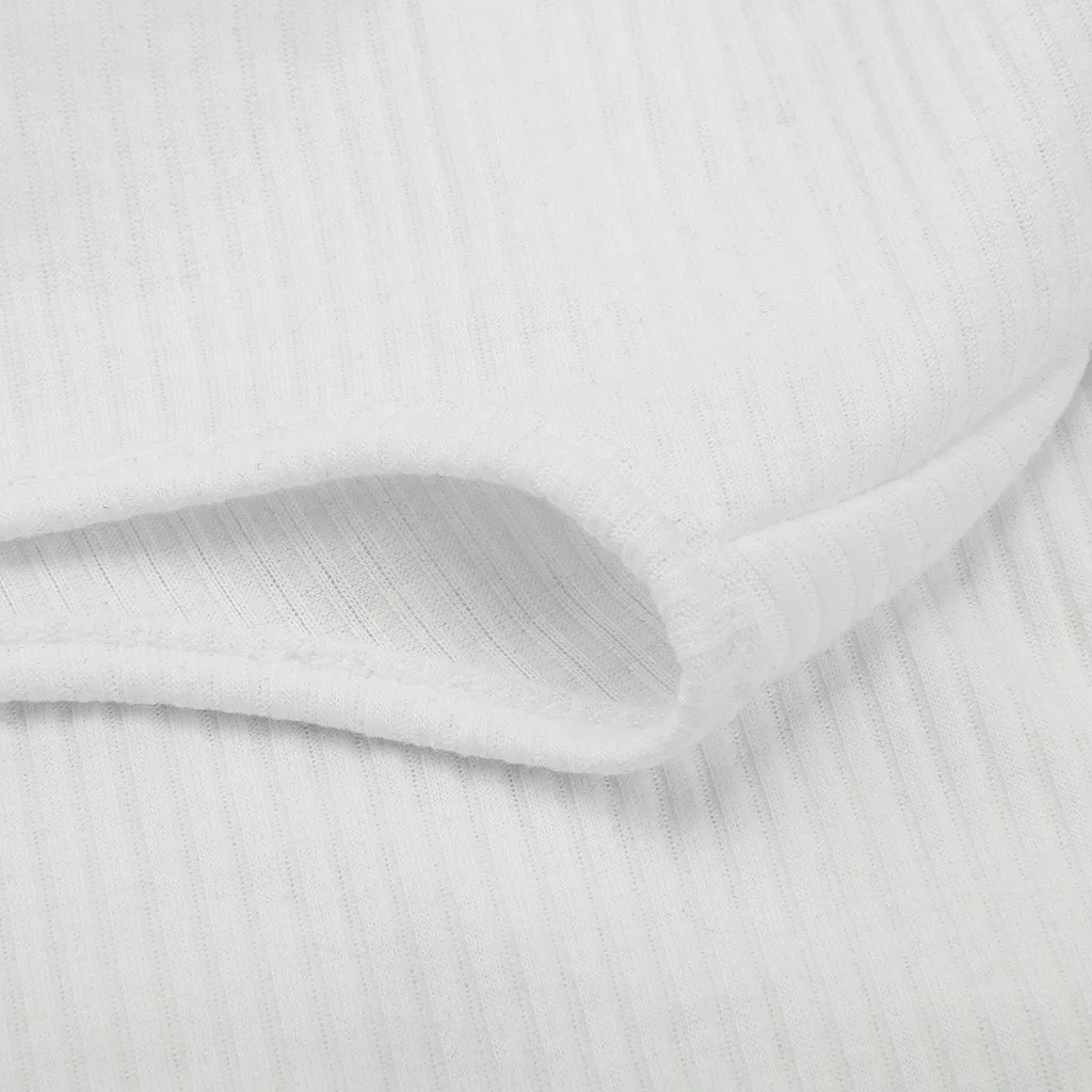 Feitong/короткая футболка с коротким рукавом; Женская Повседневная Однотонная футболка с круглым вырезом; летние белые футболки