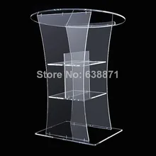Высокое качество, современный дизайн, Большой акриловый круг Lectern/Podium