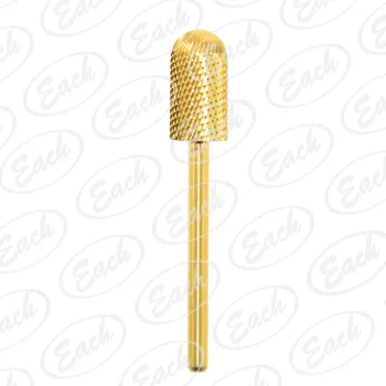 

1 pcs Large Rounded Top Bit silver or Gold nail art salon electric nail art carbide drill
