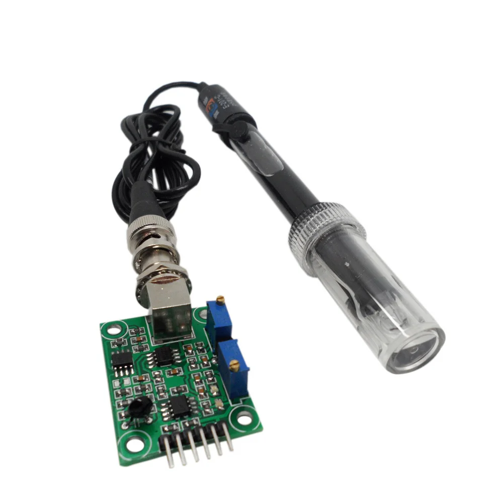 PH value detection acquisition sensor module liquid PH test suite4_