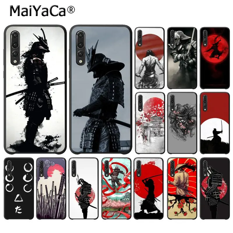 

MaiYaCa Japan The samurai Ninja Painted Phone Case for Huawei P20Lite P10 Plus Mate10Lite Mate20 P20 Pro Honor10 View10
