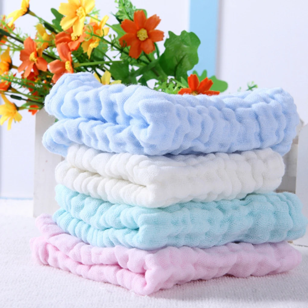 Soft Cotton Baby Handkerchief Infant KidsTowel Newborn Baby Washcloth