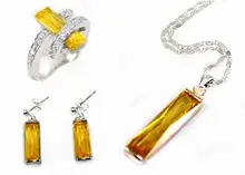 Venda Hot new Style >>>> 6 Farben feine18KGP rot/gelb/gr n/blau/lilás/rosa Zirkonia! Anh nger por Ohrring Anel(China)