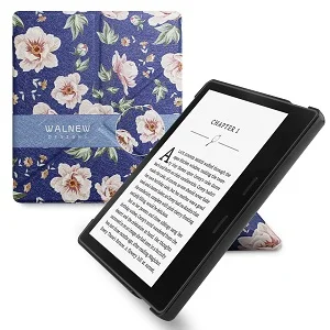 Чехол-подставка для Amazon Kindle Oasis 7,0 чехол для Amazon Kindle Oasis Smart Wake Up откидная кожаная задняя крышка - Цвет: KO7BXJG-Orangeflower
