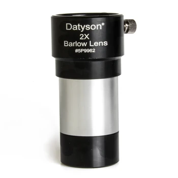 

Datyson 1.25" 2x Barlow Lens 2-piece Bonding Optics Glass Fully Multi Coated Metal for Telescope Eyepieces