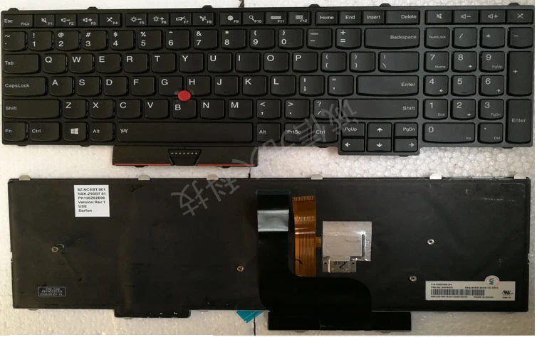 

News Laptop keyboard for IBM THINKPAD P50 P70 US layout
