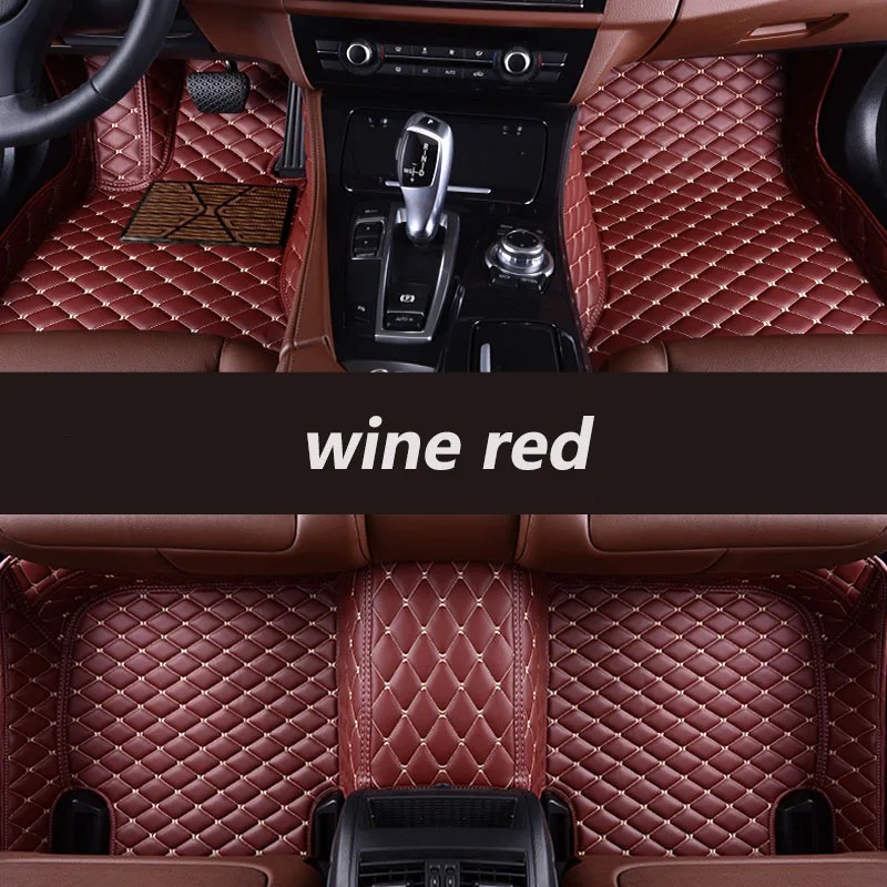 kalaisike Custom car floor mats for Chrysler 300c 300s Sebring PT Cruiser Grand Voyager car styling Automobiles accessories kalaisike Custom car floor mats for Chrysler 300c 300s Sebring PT Cruiser Grand Voyager car styling Automobiles accessories