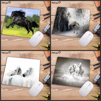 

Mairuige Cool Horses Customized laptop Gaming mouse pad Size for 18X22CM 25X20CM 29X25CM Speed Version Gaming Mousepads