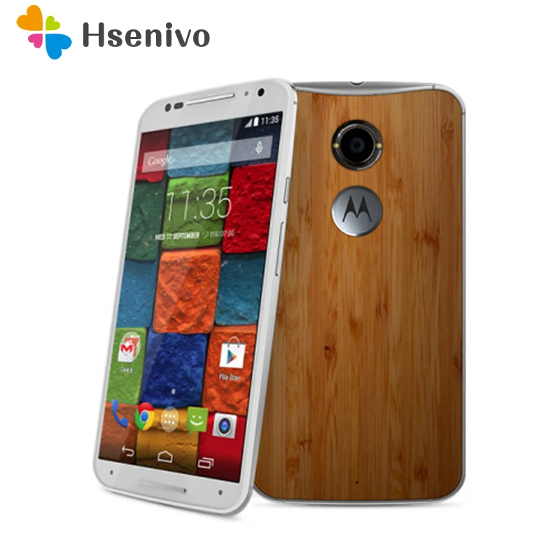 Мобильный телефон Motorola Moto X 2nd Gen XT1097, 5,2 дюймов, сенсорный экран, 2 Гб ОЗУ, 16 Гб ПЗУ, gps, Wi-Fi, отремонтированный телефон