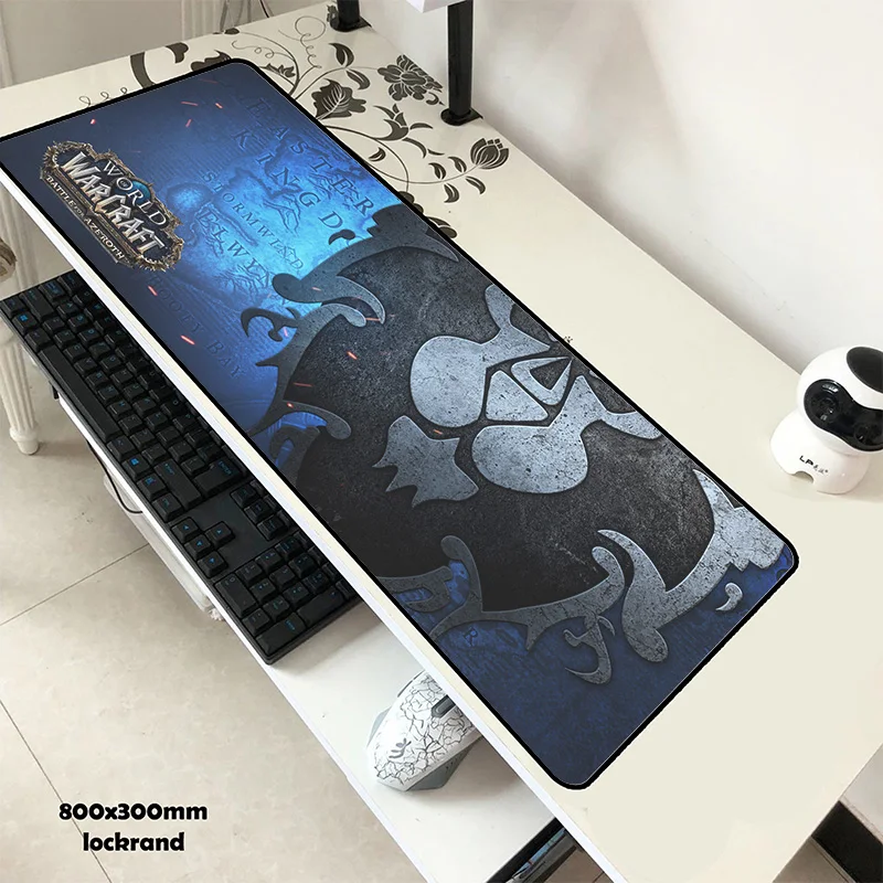 Battle of Azeroth mouse pad gel 80x30cm pad to mouse High quality computer mousepad gaming mousepad gamer laptop big mouse mats