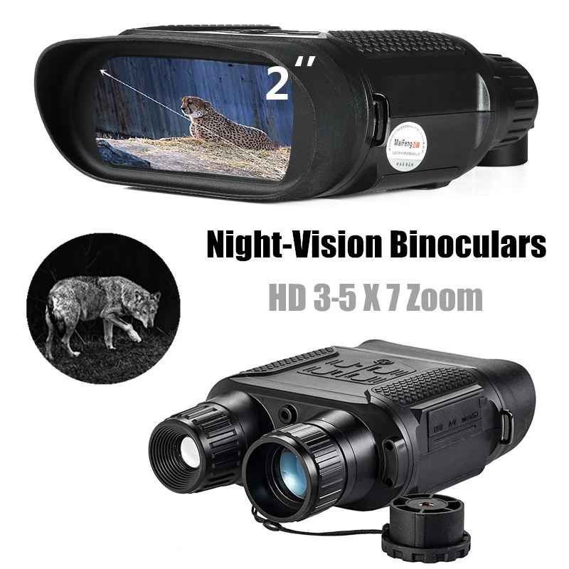 7x31 Infrared Night Vision Binocular Clearly see up to 400m Digital Scope 640 x 480 HD Photo