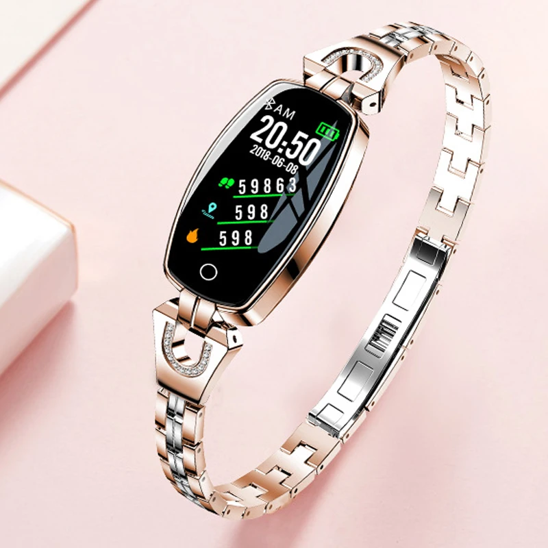 

New Arrival Women Smart Watches Fitness Bracelet Sport Waterproof Blood Pressure Watch For IOS Android Wristband Birthday Gift
