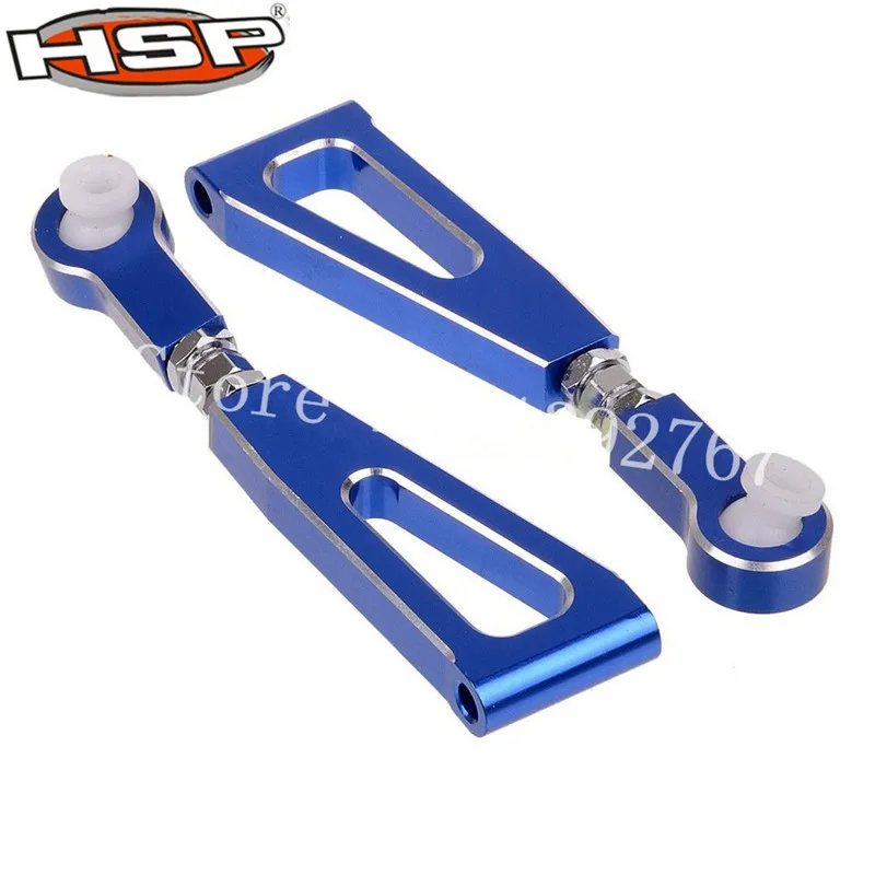 

2Pcs HSP 1/8 Upgrade Parts 81609 081018 Front Upper Adjustable Arms For RC Car Off Road Monster Truck Buggy BAZOOKA TORNADO